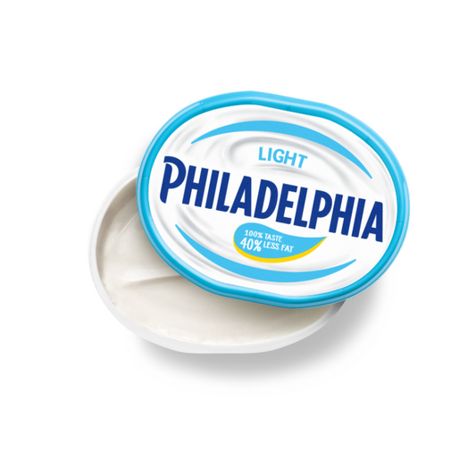 Philadelphia Light Cream Cheese Spread – Smooth & Creamy, Lower Fat