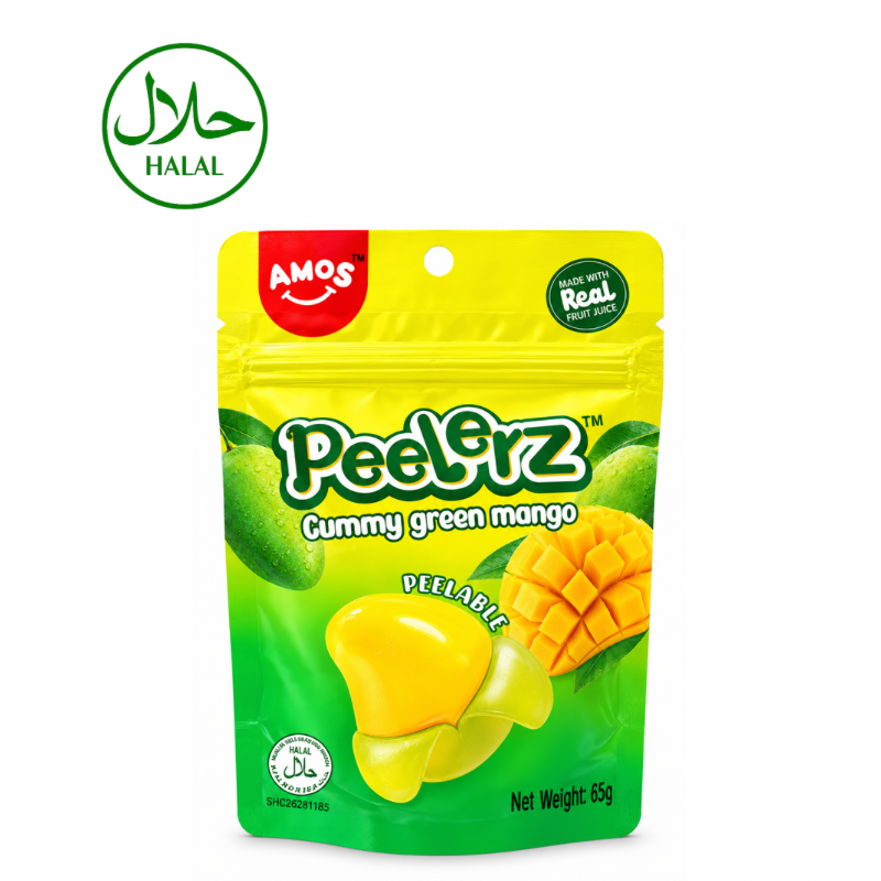 AMOS GUMMY GREEN MANGO PEELERZ