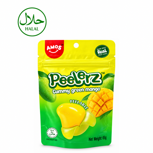 AMOS GUMMY GREEN MANGO PEELERZ
