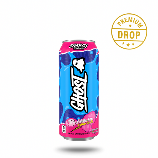 GHOST BUBBLICIOUS COTTON CANDY ENERGY DRINK