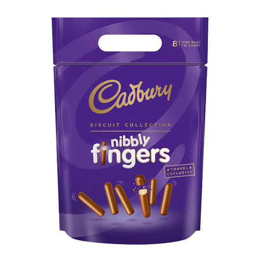 Cadbury Nibbly Fingers Travel Edition – Mini Chocolate Biscuit Bites