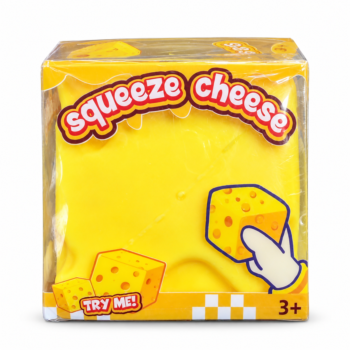 SQUEEZE CHEESE SQUISHY TOY