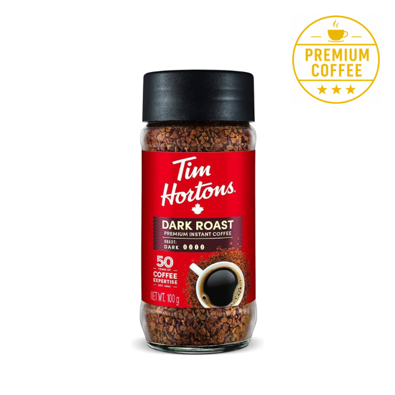 TIM HORTONS DARK ROAST PREMIUM INSTANT COFFEE