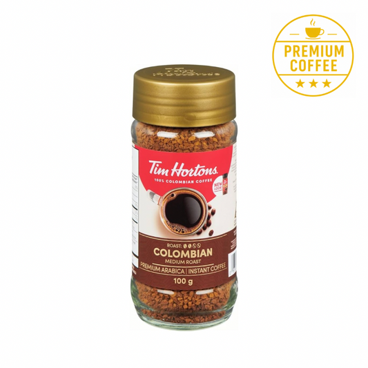 TIM HORTONS COLOMBIAN MEDIUM ROAST INSTANT COFFEE