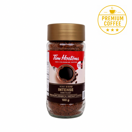 TIM HORTONS INTENSE DARK ROAST INSTANT COFFEE