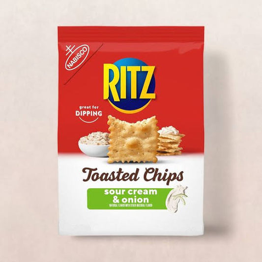 RITZ SOUR CREAM & ONION TOASTED CHIPS