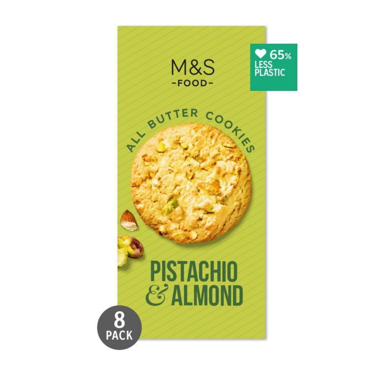 M&S PISTACHIO & ALMOND COOKIES