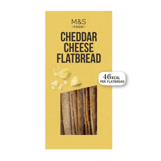 M&S CHEDDAR CHEESE FLATBREAD