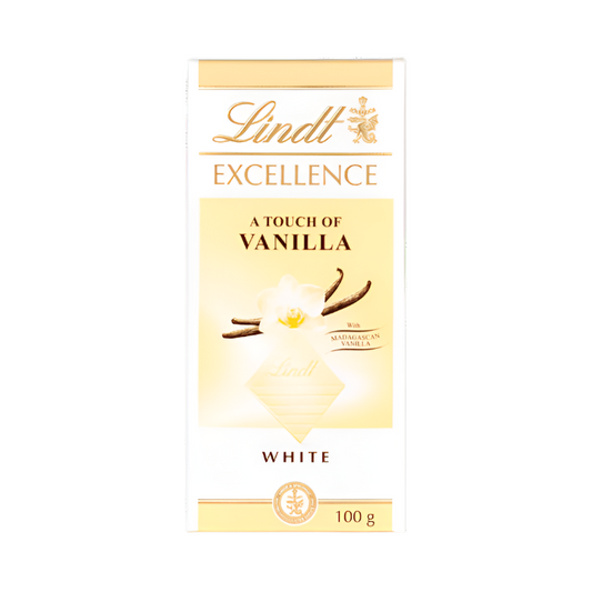 LINDT EXCELLENCE WHITE WITH A TOUCH OF VANILLA