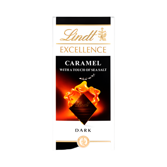 LINDT EXCELLENCE CARAMEL WITH A TOUCH OF SEA SALT