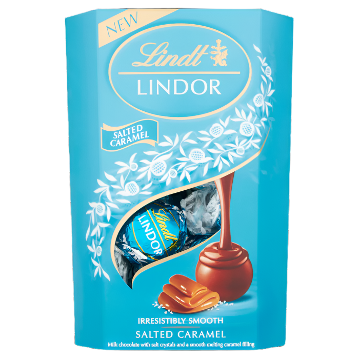 LINDT LINDOR SALTED CARAMEL