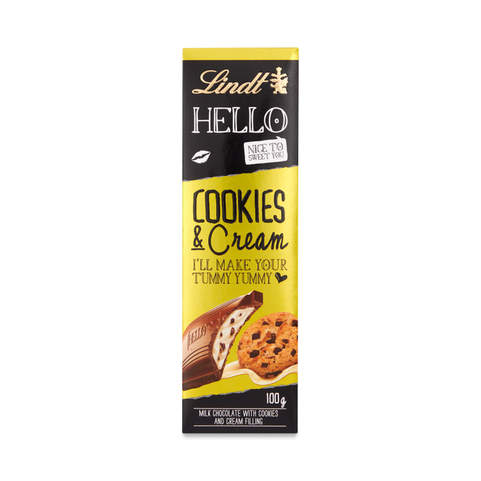 LINDT HELLO COOKIES & CREAM