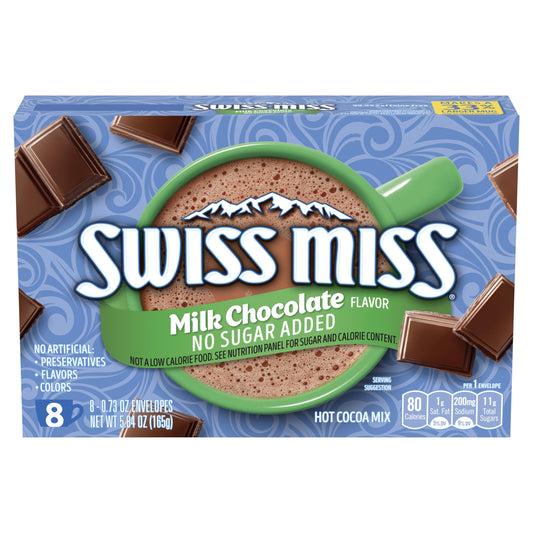 SWISS MISS NO SUGAR MILK CHOCOLATE MIX