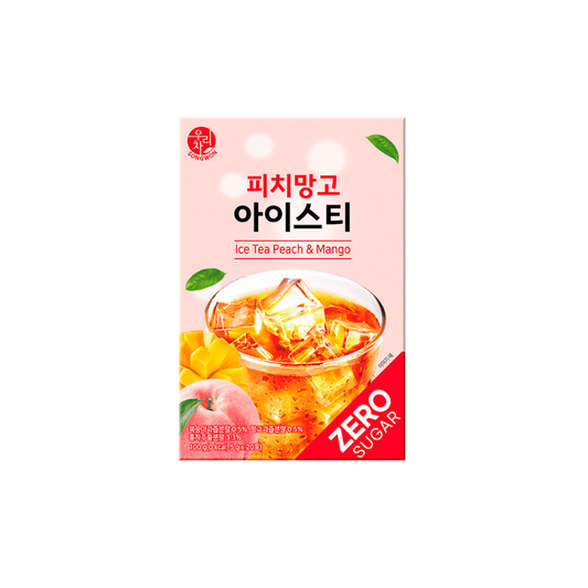 SONGWON ICE TEA PEACH & MANGO ( ZERO SUGAR) (🇰🇷)