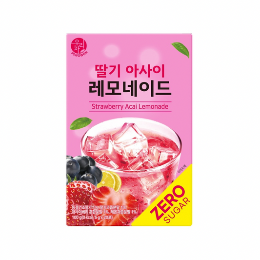 SONGWON STRAWBERRY ACAI LEMONADE ( ZERO SUGAR) (🇰🇷)