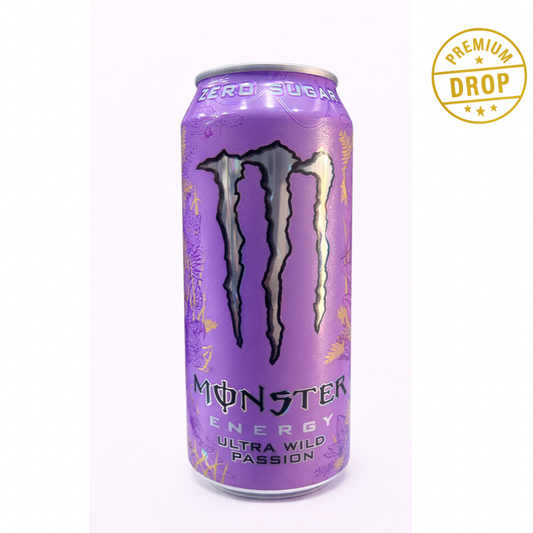 MONSTER ENERGY ULTRA WILD PASSION ( BLACK CAP )