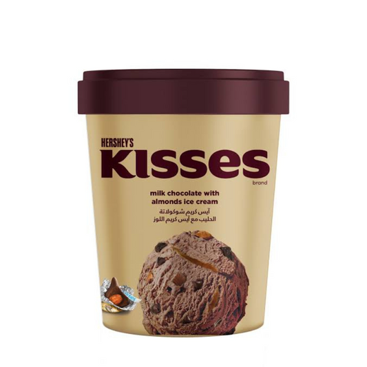 Hershey’s Kisses Almond Milk Chocolate Ice Cream – Imported Dessert from Amiri Foods
