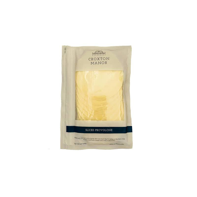 CROXTON MANOR SLICED PROVOLONE CHEESE