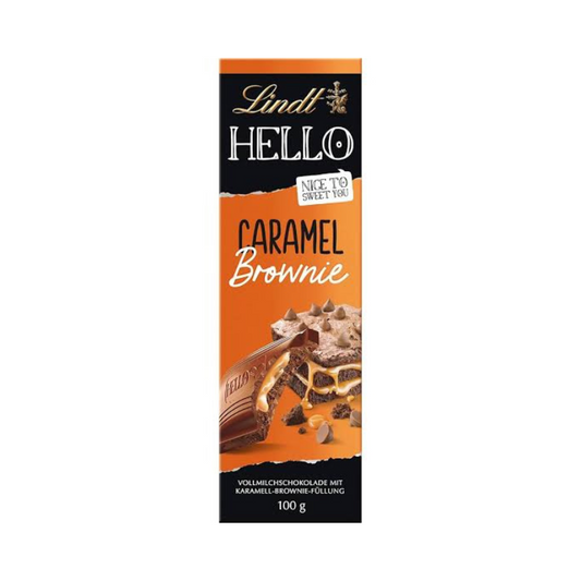 LINDT HELLO CARAMEL BROWNIE