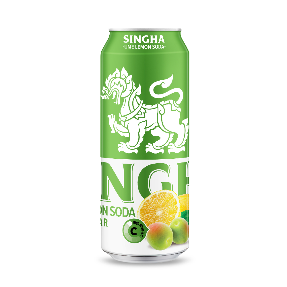 SINGHA UME LEMON SODA