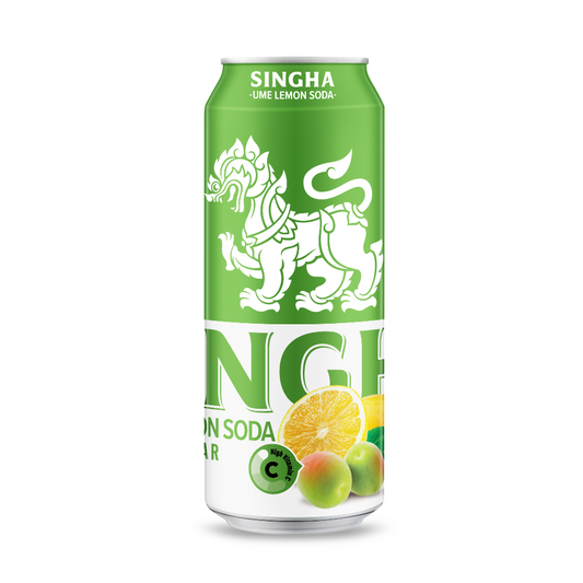 SINGHA UME LEMON SODA