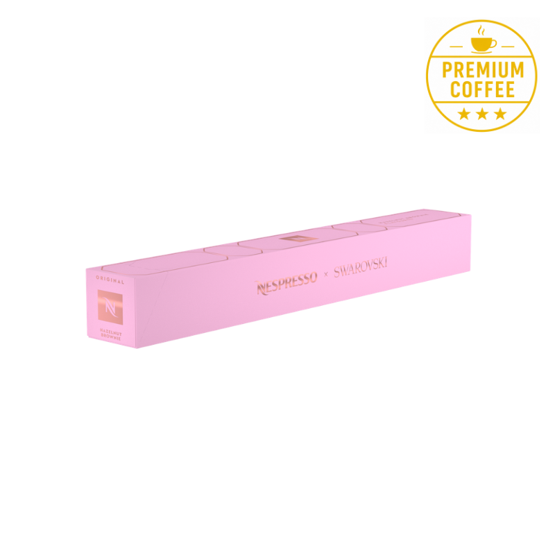 NESPRESSO X SWAROVSKI HAZELNUT BROWNIE