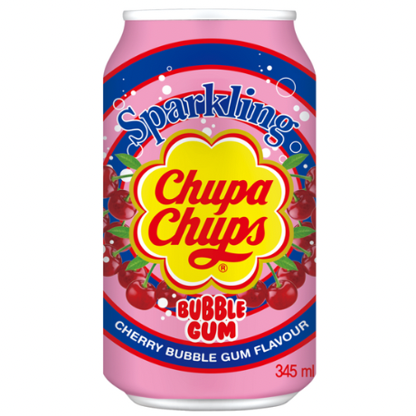 CHUPA CHUPS SPARKLING BUBBLEGUM