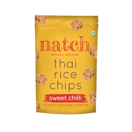 NATCH THAI RICE CHIPS SWEET CHILLI