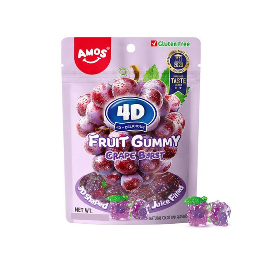 AMOS 4D GRAPE BURST FRUIT GUMMY