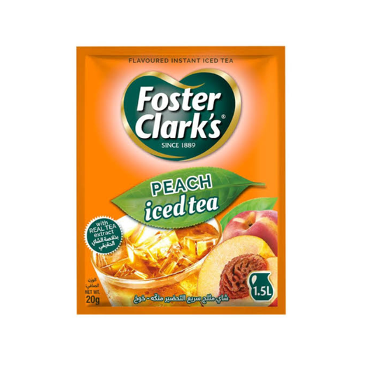 FOSTER CLARK’S PEACH ICED TEA DRINK MIX