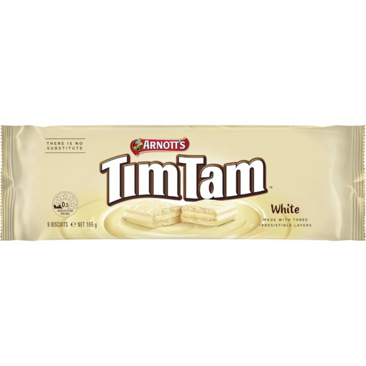 Arnott’s Tim Tam White Chocolate Biscuits – Imported from Australia
