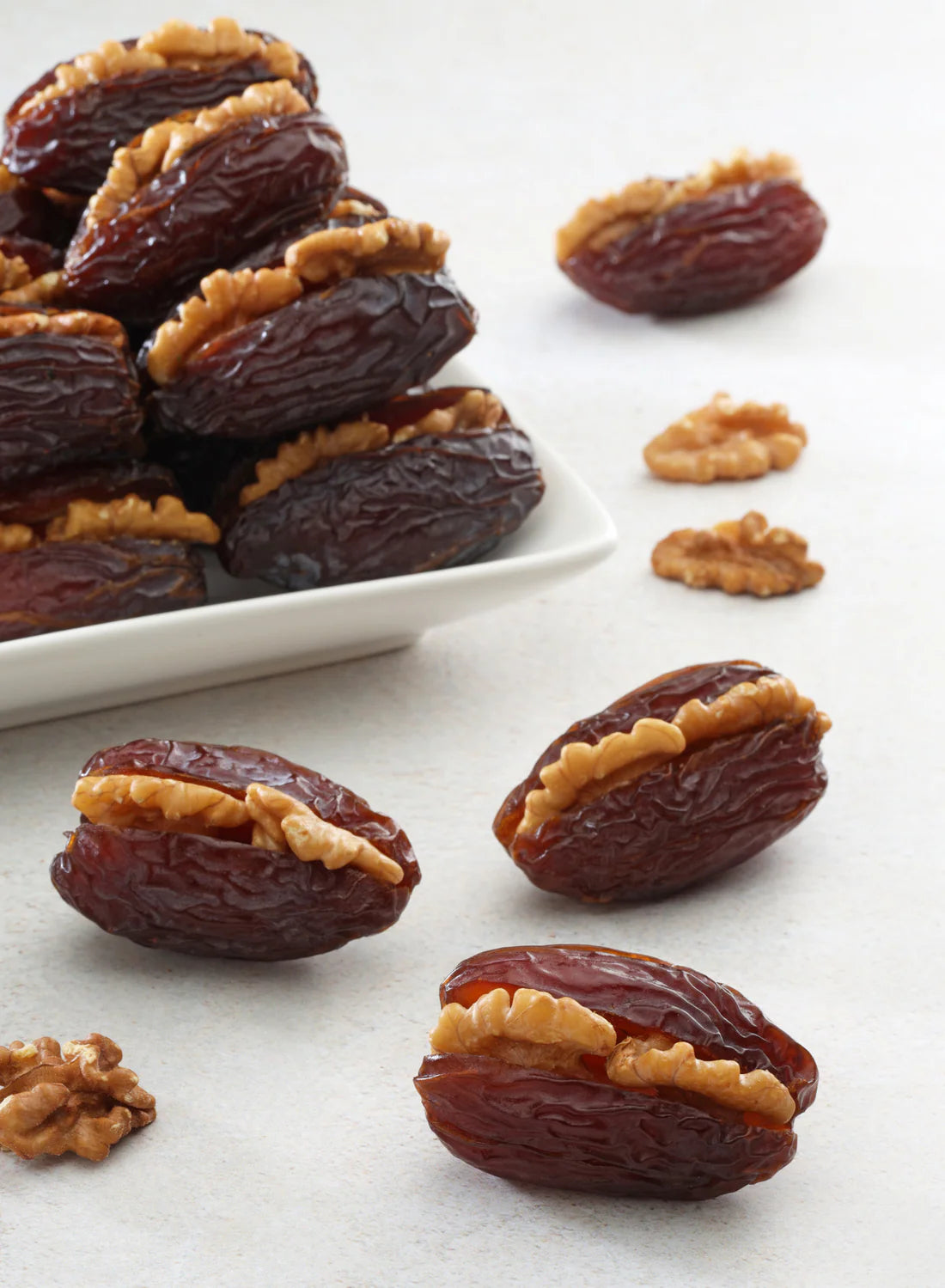 DATES FILLED WITH WALNUTS