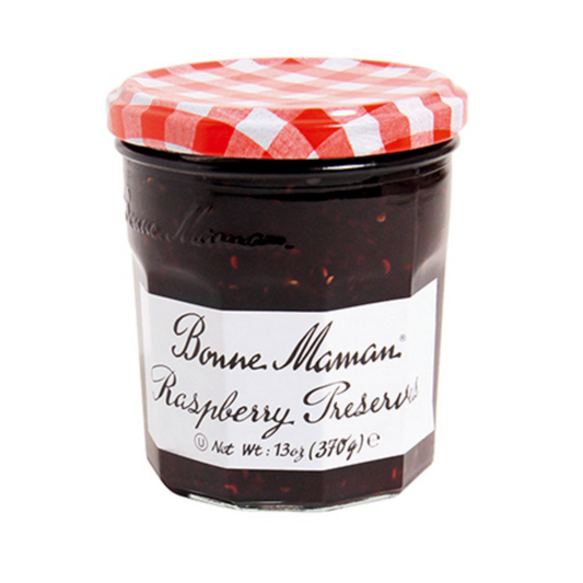 Bonne Maman Raspberry Preserve – Classic French Raspberry Jam Jar