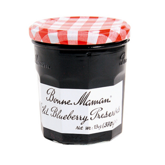 Bonne Maman Wild Blueberry Preserve – French Wild Blueberry Jam Jar