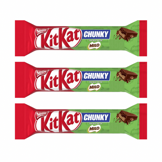 KITKAT CHUNKY MILO ( PACK OF 3)