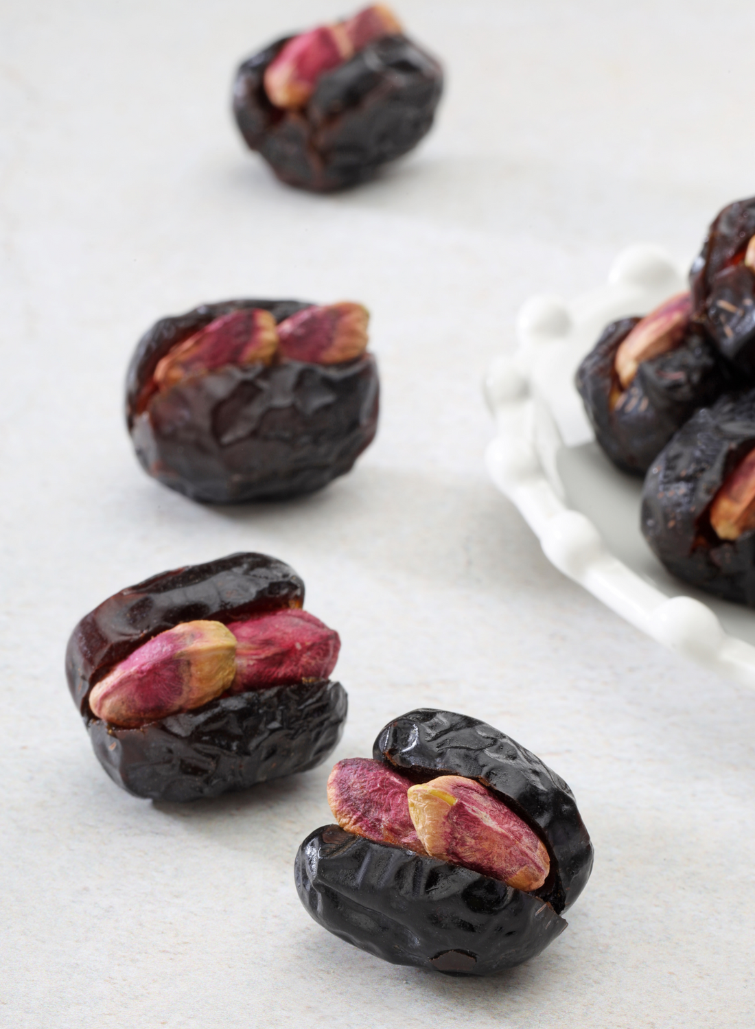 DATES FILLED WITH PISTACHIOS