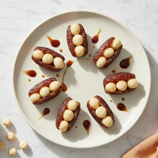 DATES STUFFED WITH MACADAMIA NUTS