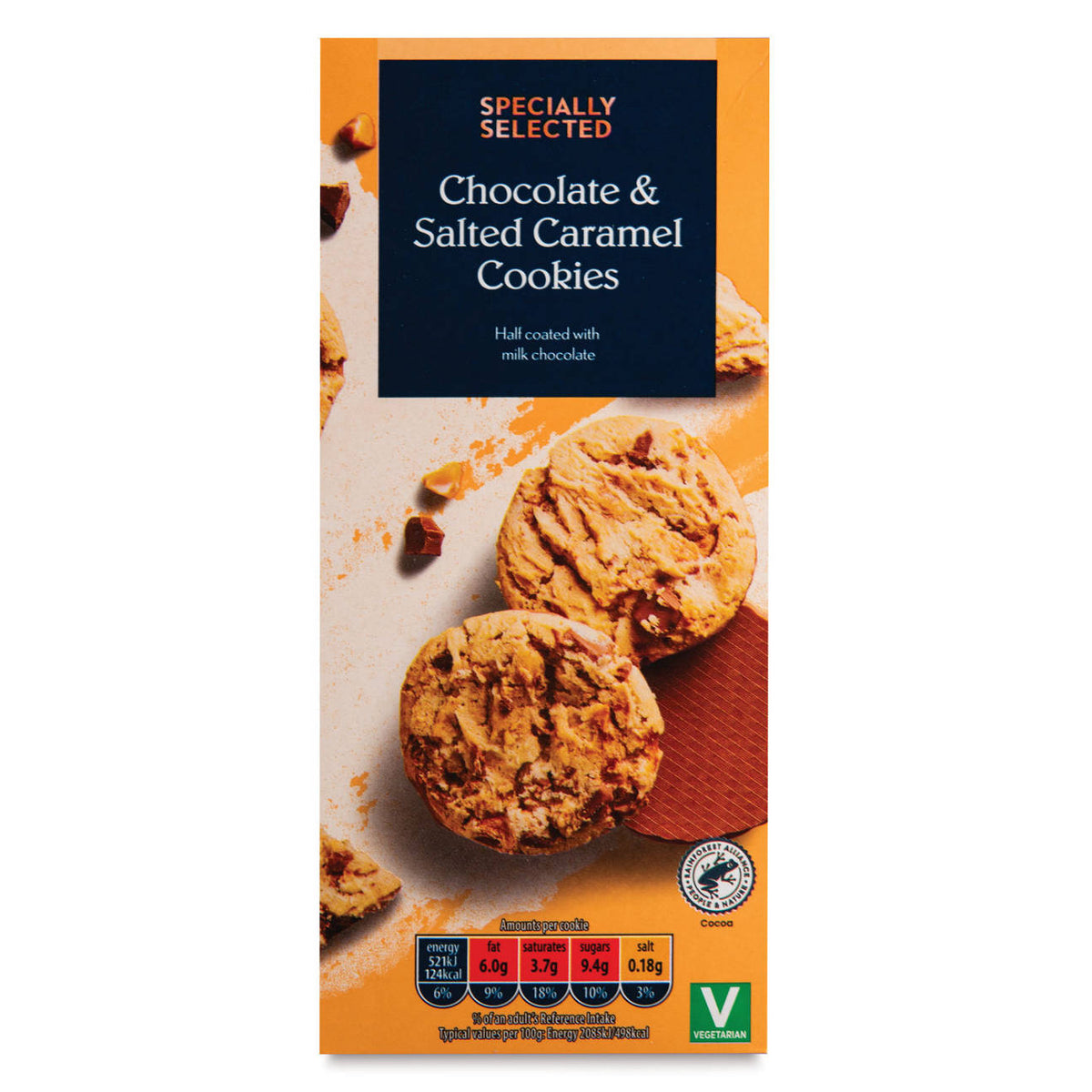 SPECIALLY SELECTED CHOCOLATE & SALTED CARAMEL COOKIES (🇬🇧)