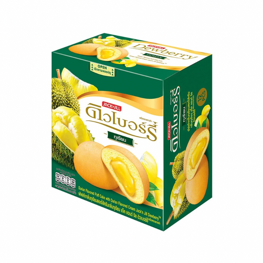 JACK N JILL DURIAN DEWBERRY PUFF CAKES (🇹🇭)