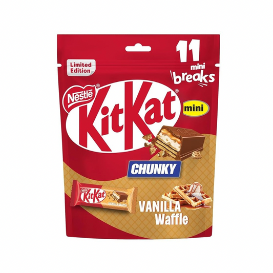 KITKAT CHUNKY VANILLA WAFFLE MINIS