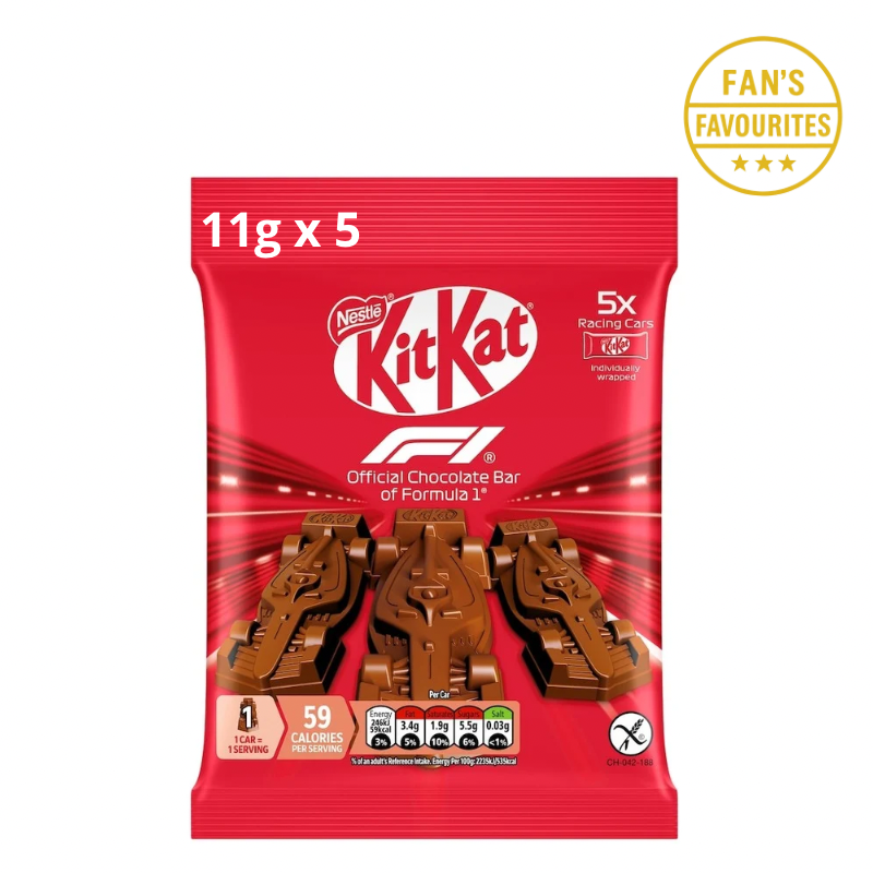 KITKAT F1 CHOCOLATE BARS (🏎️)