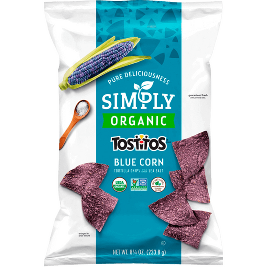 TOSTITOS ORGANIC BLUE CORN