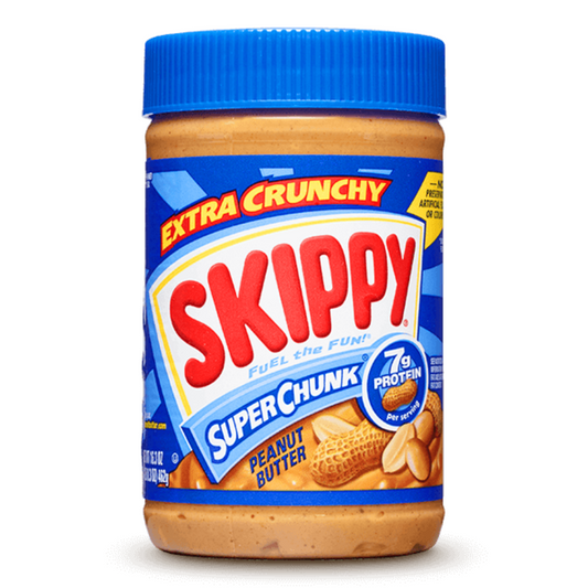SKIPPY EXTRA CRUNCHY PEANUT BUTTER