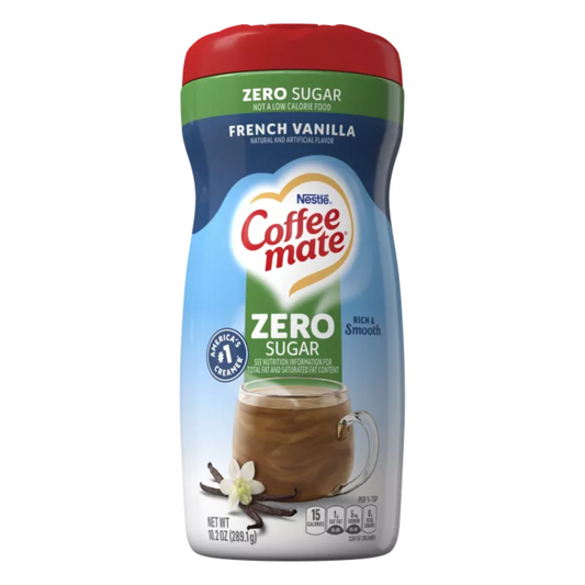 COFFEE MATE FRENCH VANILLA COFFEE CREAMER ( ZERO SUGAR)