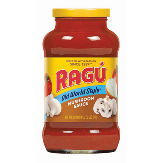 RAGU OLD WORLD STYLE MUSHROOM SAUCE