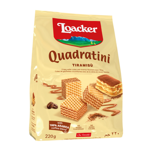 LOACKER QUADRATINI TIRAMISU