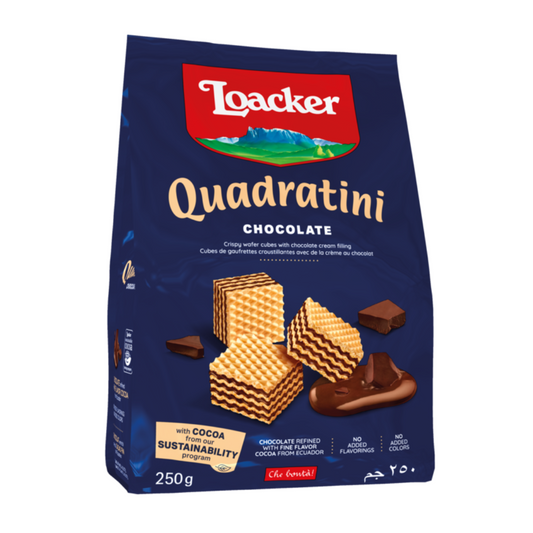 LOACKER QUADRATINI CHOCOLATE