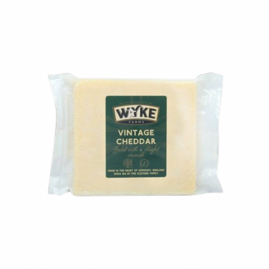 Wyke Vintage Cheddar Cheese – Aged British Cheddar Block