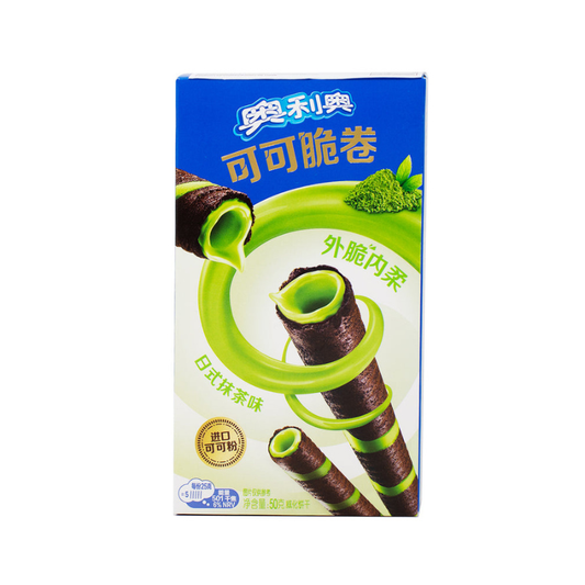 OREO COCOA CRISP MATCHA ROLLS (🇨🇳)