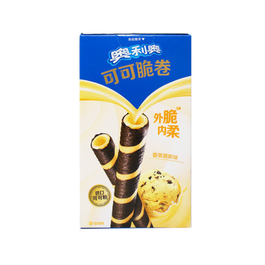 OREO VANILLA MOUSSE COCOA CRISP ROLLS (🇨🇳)